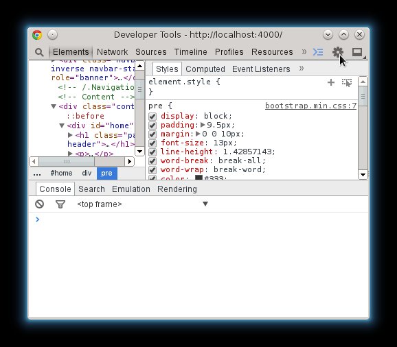 Configure developer tools